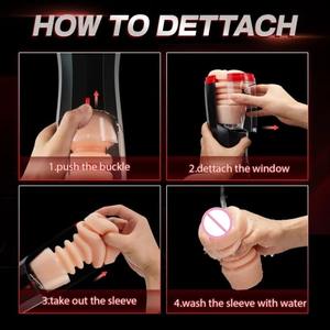 Masturbator <span class=keywords><strong>Cup</strong></span> für Männer mit Starker Vibration, Automatische Masturbationsmaschine, Masturbationsspielzeug, Teleskopischer Aircraft <span class=keywords><strong>Cup</strong></span> - Product Image 5