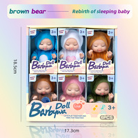 Poupée Reborn réaliste pour filles, princesse endormie, jouet, coffret cadeau pour enfants, vente en gros, mini-poupée BJD en PVC