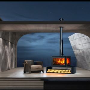 Shimi Charme du vieux monde personnalisé véritable <span class=keywords><strong>cheminée</strong></span> à feu pour accessoires d'hôtel et décoration de villa - Product Image 6