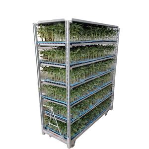 Carrito de estantería para guardería personalizado, estanterías y estantes apilables duraderos de acero y metal de alta calidad - Product Image 4