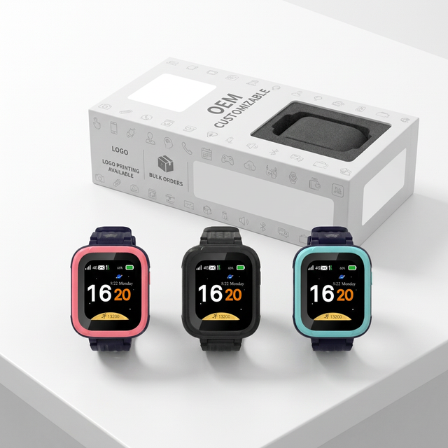 Wholesale 4G Smart Watch Sim Card GPS WiFi Beidou Tracking SOS Calling 800mAh Long Standby Attendance Smartwatch for Schools