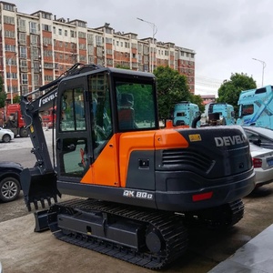 Excavatrice Develon 7,65 tonnes DX80D avec une <span class=keywords><strong>force</strong></span> de creusement de 5,6 tonnes pour les projets agricoles, bon prix en Amérique du Sud - Product Image 2