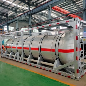 Contenedor de Acero Inoxidable para Transporte de Productos Químicos, Corrosivos y Peligrosos, ISO 20FT 40FT, para Ácido, Sosa y Álcali - Product Image 2