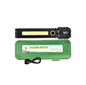 Linterna LED Recargable USB de Aleación de Aluminio, 100-1000 Lúmenes, Haz de Luz Amplio, Regulable, IP65, Portátil, para Camping - Product Image 4