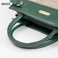 Ensemble de sacs à main pour femmes QAZA Factory personnalisés, grande capacité, en cuir PU, grand format, 3 en 1, sac fourre-tout, portefeuille, sac à bandoulière