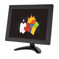 Monitor Lcd 9.7 inci rasio layar 4:3 untuk Raspberry PI dengan tampilan layar sentuh resistif