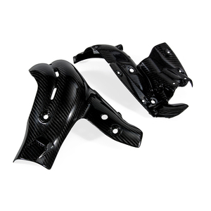Vỏ bảo vệ ống xả bằng carbon cho xe máy V4 - Product Image 4
