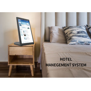 Pantalla táctil capacitiva en forma <span class=keywords><strong>de</strong></span> L <span class=keywords><strong>de</strong></span> 10 pulgadas Evaluador <span class=keywords><strong>de</strong></span> comentarios del <span class=keywords><strong>cliente</strong></span> Restaurante Banco Pedido RJ45 NFC POS Tablet Android <span class=keywords><strong>de</strong></span> escritorio - Product Image 5