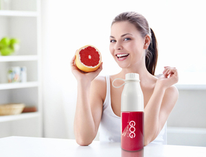 Vasos de coctelera sin BPA para batido de proteínas con botella transparente Plus Protein Booster East para limpiar la botella Trtian - Product Image 2