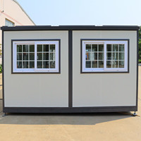 Maison conteneur mobile extensible Suihe 40 pieds, 2/3 chambres, design respirant, style moderne du milieu du siècle, salon de supermarché