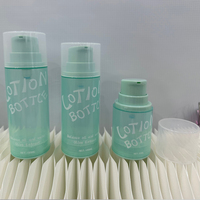 Botol Pompa Airless PP 30ml 50ml 100ml 120ml dengan Logo Custom, Warna Matte Custom, Diameter Besar untuk Serum Perawatan Kulit