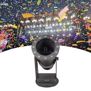 Canon à confettis métallique SP 1500W avec télécommande DMX pour utilisation sur scène - Product Image 1