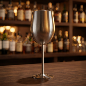 Wine Glass Wine Glass Hammered Dual Color Stainless Steel Wine Double Wall Vacuum Flask Stainless Steel - Product Image 4