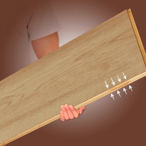 Suelo de Madera de Color Natural Estilo Crema, Nuevo Revestimiento de Madera de 3 Capas, Tarima de Madera Sintética - Product Image 3