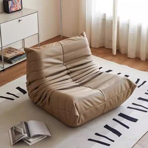 Sillón Puff en Forma de Oruga con Relleno de Espuma y Función de Inclinación para Dormitorio, Tatami, Balcón, Sala de Estar - Product Image 3