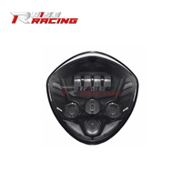 Phare avant de moto Rise Racing avec projecteur, faisceau haut et bas, phare LED pour Victory Cross Country
