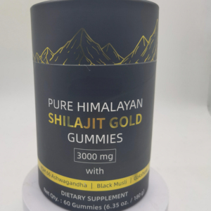 Gommes de résine de Shilajit pur naturel 3g haute puissance, véganes, source or de l'Himalaya, oligo-éléments, soutien immunitaire pour adultes - Product Image 1