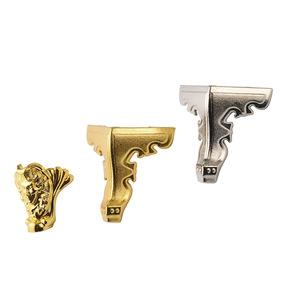 Zinc Alloy Shelf <b>Bracket</b> Support 546 Gold 547 <b>Silver</b> Durable Drawer Connector Minimalist Style Die Casting - Product Image 5