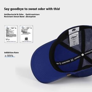 Fabricant mondial de premier plan propose une casquette de baseball unisexe à 6 panneaux Geladandi avec lettres brodées, logo personnalisé, 100 % coton de haute qualité - Product Image 4