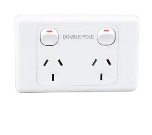 Interrupteurs et prises murales double pôle standard australien avec port de charge USB 10A 250V 4 prises Design moderne - Product Image 5