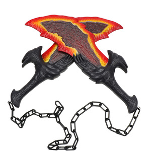 God of War <span class=keywords><strong>Lames</strong></span> d'Athéna Kratos Lame <span class=keywords><strong>du</strong></span> <span class=keywords><strong>Chaos</strong></span> Arme 45cm Matériel PU Katana Épée Jouet d'arme de samouraï Jouets de jeu pour enfants Cadeau - Product Image 3