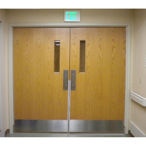 वाणिज्यिक दरवाजा हार्डवेयर दरवाजा सुरक्षा प्लेट स्टेनलेस स्टील ग्रेड 304 दरवाजा लात प्लेट - Product Image 2