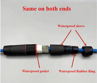 Connecteur RJ45 Ethernet, adaptateur d'extension de câble réseau extérieur étanche IP67 à passage direct
