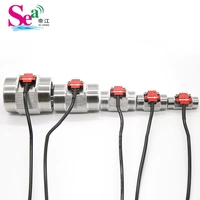 Débitmètre à turbine d'eau Dijiang OEM SUS304 DN8-DN50 10-200LPM, capteur de débit à effet Hall précis avec compteur d'impulsions pour chauffage/chaudière