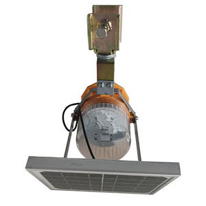 Luz de Advertencia LED Solar MFL4867 de 3W IP66, Lámpara de Señalización de Tráfico Intermitente Roja y Azul - Product Image 4