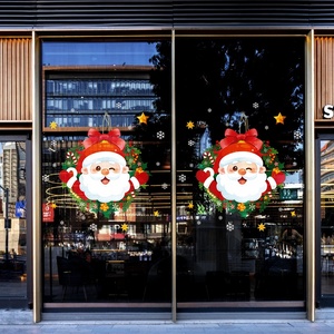 2024 Tùy Chỉnh Sticker Giáng Sinh Cắt Chết Cắt Trang Trí Nội Thất Vinyl Tường Sticker Tường Decals Peel Và Stick Cửa Sổ Bám Sticker - Product Image 6