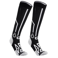 Chaussettes de compression personnalisées, chaussettes de sport respirantes, anti-humidité, avec soutien de la voûte plantaire et semelle amortie, pour la randonnée, athlétiques, unisexes