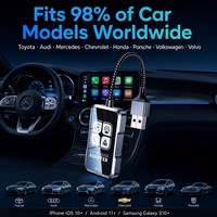 Adaptador Inalámbrico CarPlay OEM ODM 5 en 1 Dongle de Fábrica Samsung Dex CE FCC RoHS Fuallwin BY972F 1 Año de Garantía MOQ 1 Unidad