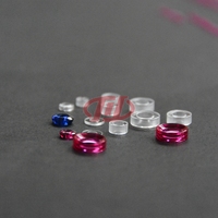 Micro roulement de bague synthétique de haute précision, artificiel, Excellent Micro saphir Transparent, cylindre rubis, roulement de bijoux