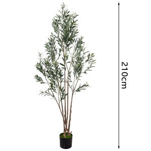 6FT Artificielle <span class=keywords><strong>Olivier</strong></span> Intérieur Grand Faux Oliviers Grand Faux <span class=keywords><strong>Olivier</strong></span> Soie Arbre Réaliste Plants Oliviers avec Branches - Product Image 2