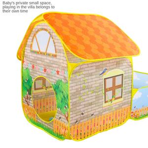 Tente pop up 2 en 1 pour enfants, maison de jeux portable, villa, jardin, chalet, parc, maison, jouet, <span class=keywords><strong>grand</strong></span> espace de jeu, tentes avec <span class=keywords><strong>piscine</strong></span> à balles océanique - Product Image 5