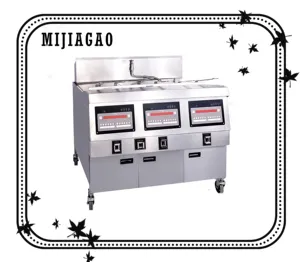 Gas deep fryer/Three tanks chicken Open Fryer/deep fryer