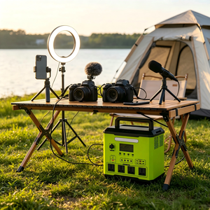 Factory Price Portable 600W-1500W MPPT <b>Solar</b> Panel LiFePO4 <b>Solar</b> <b>Generator</b> ABS <b>Solar</b> Power Station - Product Image 5