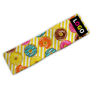 Color de logotipo personalizado de Yoga gimnasio Fitness para las piernas glúteos botín Hip tela bandas elásticas de resistencia - Product Image 6