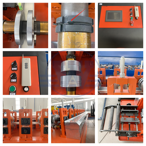Machine de fabrication de profilés métalliques pour chaînes de pluie hydrauliques en acier - Product Image 3
