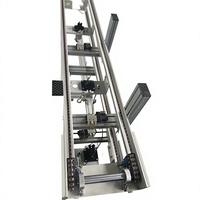 Machines de manutention personnalisables pour l'assemblage de circuits imprimés, convoyeur à chaîne à double vitesse