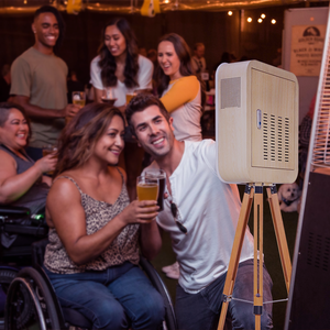 Vỏ máy ảnh <span class=keywords><strong>DSLR</strong></span> chụp ảnh cưới bán buôn bằng gỗ kèm máy in và máy ảnh cho các bữa tiệc và sự kiện - Product Image 6