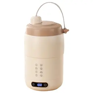 Portable Travel Insulated Electric Heating Water Cup For Business Trips