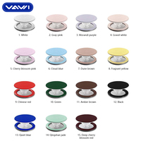 Support magnétique en silicone ondulé VAWI H01, support magnétique tendance pour iPhone, pour Samsung Android, étui magnétique pour téléphone portable