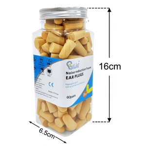 60 pares de <span class=keywords><strong>tapones</strong></span> para los oídos con cancelación de <span class=keywords><strong>ruido</strong></span>, tapón de espuma para los oídos para dormir - Product Image 6