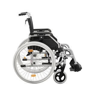 Silla <span class=keywords><strong>de</strong></span> Ruedas Manual <span class=keywords><strong>de</strong></span> Aluminio Jumao Nueva con Tubo <span class=keywords><strong>de</strong></span> Manillar y Reposabrazos Ajustables en Altura - Product Image 3