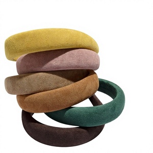 <span class=keywords><strong>Diadema</strong></span> coreana Dongdaemun de esponja marrón color té con leche, <span class=keywords><strong>diadema</strong></span> <span class=keywords><strong>azul</strong></span> <span class=keywords><strong>Klein</strong></span>, pinza para el pelo de gamuza estilo Instagram, dulce y popular en internet - Product Image 5