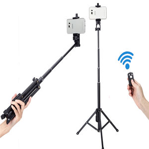 Draagbare <span class=keywords><strong>3</strong></span> In 1 Yunteng 1688 Handvat Selfie Stick Mini Tafel Statief Voor Ios Android Iphone Samsung Gopro - Product Image 5