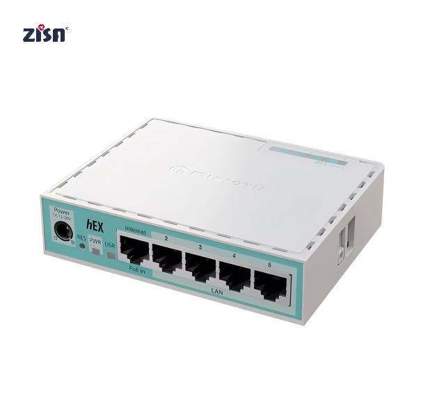 New Arrival in Stock MikroTik E50UG HEX Refresh Gigabit Wired Router 5 Port ARM64 512MB RAM VPN Firewall Upgrade Version Router