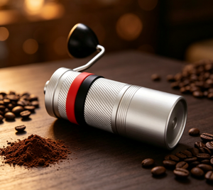 Faltbare Kaffeemühle mit Griff, Manuelle Tragbare Mini-Kaffeemühle für Unterwegs und Reisen - Product Image 5