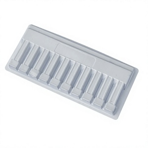 Bandeja de plástico PVC desechable para ampollas con espesor de molde bajo de 1 mm para uso medicinal y doméstico - Product Image 1